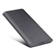 2TB USB 3.0 Portable External Hard Drive High-Speed Data Transfer, Durable & Stable, Ideal For Laptops, Desktops, And PCs, Compatible With Windows 7-11/IOS Systems, PC Backup Storage|Sleek Black Design|Sleek Storage Design - View 1
