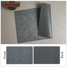 1件雙面皮革墊 30*44cm，防水、防油、易清潔、耐熱、可正反面使用，適用於廚房、餐廳和戶外使用 - B - 查看 10