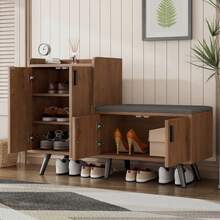 Natural Storage Bench - B120/D34/H82.8cm - Natural - View 4