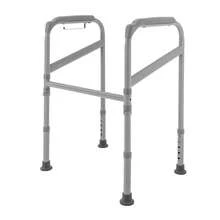 HaroldDol Bathroom Seat Frame For Handicap, Elderly & Limited Mobility, Adjustable Toilet Frame With Grab Bars, Rust-Proof Bathroom Support Rail For Standing Up[Ideal Daily Accessory] - Default@JKGQAZ9CWDZT8 - View 2