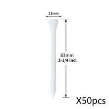 3-1/8" 白色木製高爾夫球釘 50入/100入/包 - 彩色 - 查看 15