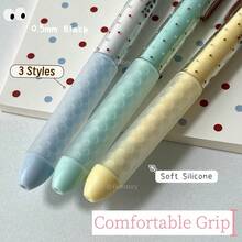 3pcs/Box Fun Scented Gel Pens 0.5mm Creative Quick-Dry Pens Minimalist Polka Dot Black Pens For Study & Office Use - Sets - View 8