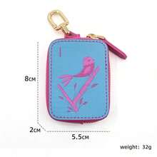 Fashion UV Printed Mini Keychain Bag Accessory Charm, Creative Printed Cartoon Coin Purse - Multicolor - View 12