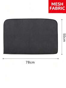 1/2pcs Magnetic Double Layer Car Rear Side Window Sunshade, Full Privacy / Semi-Blackout Options, Front & Rear Window Sun Protection Curtain; Magnetic Double Layer Car Window Sunshade, Achieves Full Blackout Privacy Or Semi-Blackout Effect, Fits Side Windows & Rear Windshield - Multicolor - View 10