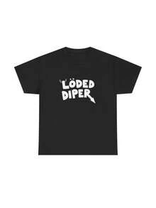 LoDeD DiPeR SHiRT,100%Cotton - 黑色 - 查看 1