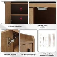 Natural Storage Bench - B120/D34/H82.8cm - Natural - View 10