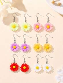 12pcs/36pcs European & American Vacation Style Women's Fresh Gradient ...