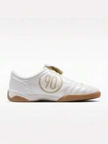 Women's Nike T90 SE Low-Top Sports Casual Shoes IO2389-100 - Beige - View 2