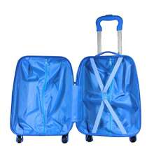 Mala Infantil Bordo 8 kg Escolar 47x29x20cm Leve Resistente Viagens, Escola, Ferias, - Cachorro - Visão 3