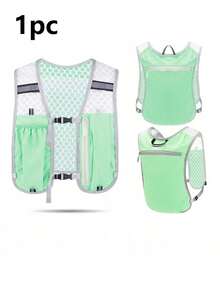 Lightweight Running Water Bottle Vest With Phone Pocket, Cycling Backpack With Multi-Functional Storage And Adjustable Water Bladder, Suitable For Running, Cycling, Hiking, Marathon And Fitness, Unisex - Multicolor - View 15