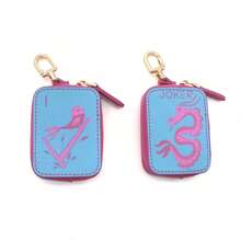 Fashion UV Printed Mini Keychain Bag Accessory Charm, Creative Printed Cartoon Coin Purse - Multicolor - View 7
