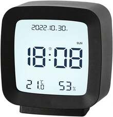 Weather Monitoring Clocks - Black 1pc - View 1