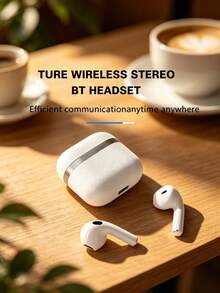 Wireless Bluetooth Headphones With Active Noise Cancellation, Comfortable For Long-Term Wear, Suitable For Daily Office Use - View 5