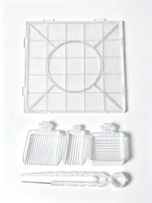 2.6mm 直徑熱熔珠熔珠工具組，52x52 珠飾用釘板，加長釘柱防止珠子掉落，90度垂直穩定，強化耐熱背板 - 豆板3套裝 - 查看 28
