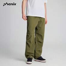 +Phenix Phoenix Outdoor Casual 2026SS Celana Kargo Unisex 2-in-1 yang Dapat Dilepas dan Tahan Air - hijau lumut - View 2