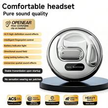 真無線夾耳式睡眠耳機附智能耳塞 - HiFi Dolby 低音藍牙 6.0 耳夾式耳機，高解析度立體聲通話，兼容 Android，運動夾耳式耳機 - 均碼 - 查看 12