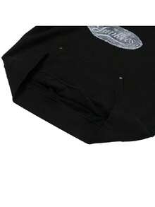 MLB Sweatshirt Olahraga Unisex, Sweatshirt Berkerudung Cetak Vintage Terbaru Musim Panas 2026 3AHDM0654-50BKS - hitam - View 6