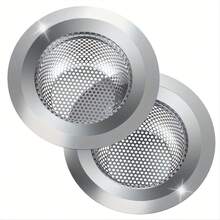 2pcs Stainless Steel Kitchen Sink Strainer, Large Wide Rim 4.5 Inch Diameter Drain Filter Basket - A - View 5