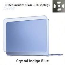 Funda para portátil Macbook Neo 13 pulgadas 2026 A3404, ultra fina HD resistente a arañazos, funda A18 Pro con tapones antipolvo - Ver 15