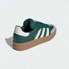 Adidas Spring/Autumn Unisex Retro Sports Shoes Classic Casual Sneakers JI2582 - Forest Green / Ivory White / Resin Yellow - View 6