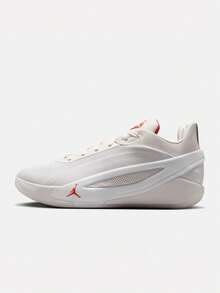 Men's JORDAN LUKA 5 GHOST PF Basketball Shoes Low-Top IO5033-100 - Red and White - View 1