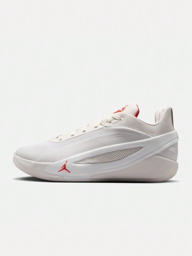 Men's JORDAN LUKA 5 GHOST PF Basketball Shoes Low-Top IO5033-100 - Red and White - View 1