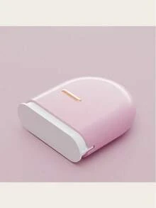 1pc Portable Dental Retainer Case, Denture And Orthodontic Appliance Storage Box, Travel Essential, Bathroom Accessory, Dorm Supplies, Back To School, Student Must-Have Dental Accessory Storage Box, Perfect Gift For Home, Dental Floss - Multicolor - View 6