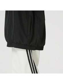 Adidas Women's Jacket/Coat FIREBIRD TT Comfortable Minimalist Daily Casual Commute Jacket KD2894 - Black/white - View 6