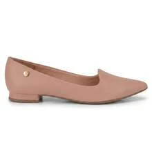Women's Vizzano Flat Shoe With Low Block Heel, Pointed Toe, Comfortable And Original - 裸體 - 查看 2