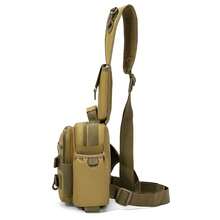 SHILAN Outdoor Tactical Crossbody Sling Bag, Multi Pockets Storage Chest Pack For Fishing Daily Outdoor Use - Multicolor - View 3