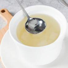 6 Long Handled Iced Tea Spoons, Mixing Spoons, Coffee Spoons, Stainless Steel Long Handled Circular Spoons Tableware, Can Be Machine Washed, Suitable For Home, Restaurant, Bar - View 3