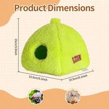 ITANDME Small Pet Winter Hanging House Hammock Warm Bed Nest Accessories For Hamster Sugar Glider - View 3