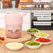Garlic Cutter & Peeler - Pink - View 1