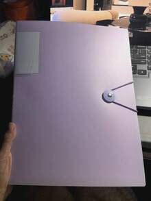 Back To School Essential A4 Transparent Pocket Folder With Snap Closure, Student Exam Paper Storage Bag, Sheet Music & Songbook Organizer, Certificate Collection Binder, Document File Holder, Office Archive Loose-Leaf Folder - Single Piece - View 10