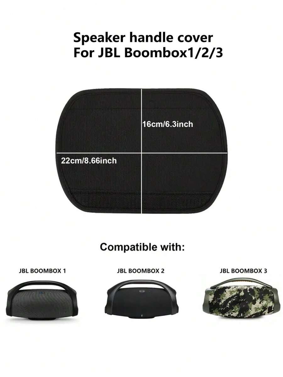 Speaker Handle Cover For JB1 Boombox/Boombox 2/Boombox3, Replacement Handle Pad, Anti-Slip Handle Wrap, Handle Sleeve - one-size - View 1