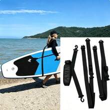 1 Set Adjustable SUP Paddle Board Shoulder Strap, Hands-Free Surfboard Carrying Strap With Padded Thickened Hook, Scratch-Resistant Portable Transport Strap, Universal For Water Sports Kayak Longboard, Beach Outdoor Surfing Accessories, Suitable For Skateboard, Kayak, Etc. - Multicolor - View 7