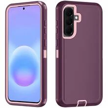 Military-Grade Shockproof Heavy-Duty Full-Body Protective Phone Case, Anti-Scratch Durable 3-In-1 Protective Cover For IPhone, Galaxy, HONOR And Other Smartphones Birthday Gift - Wine Red Powder - View 107