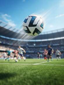 1 Buah Bola Sepak Ukuran 5, Gaya Dasar, Model Pemula, Cocok Untuk Latihan Pemula, Warna Cantik Dan Desain Pola Yang Indah, Untuk Latihan Individu Dan Permainan Tim, Bahan PVC, Bahan Jahitan Mesin, Lembut Dan Nyaman Saat Disentuh, Dapat Digunakan Di Dalam Dan Luar Ruangan - MultiWarna - View 2