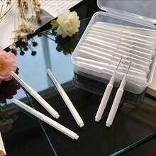 50/100pcs Travel Mini Toothbrush, Multi-Functional Cleaning Brush, Can Be Used For Multiple Purposes, Soft Bristles, Gap Brush, Includes Storage Box, Portable And Lightweight, Suitable For Travel, Business Trip, Outdoor, Home Use, Back To School Season - Multicolor - View 8