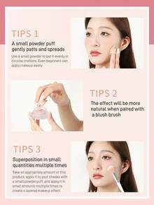 FOREVER KEY Blush Powder Features Smooth, Blendable, Grain-Free Texture With Zero Fallout. Waterproof, Sweat-Resistant And Long-Lasting, It Is Perfect For Travel. Favored By Y2K And Gen Z, It Is An Ideal Mother's Day Gift - #09 Spring Orange - View 10