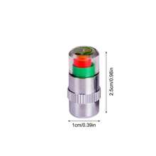 Auto Car Tire Pressure Cap Monitor Valve Stem Caps Sensor Indicator Tire Pressure Allert Tire Pressure Valve 3 Color Eye Alert - Plastic Cores - View 7