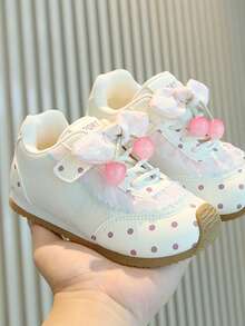 Girls' Fashion New Style Training Shoes With Comfortable Lining - Beige - View 6
