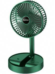 Ventilador portatil dobrável usb ventilador elétrico de mesa doméstico ventilador de mesa - Cores aleatórias - Visão 9