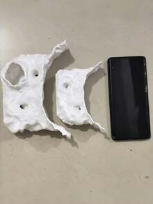 3D列印水族岩洞裝飾，耐用魚缸與爬蟲缸裝飾，即用型魚缸遮蔽處，寵物棲息地佈局人造景觀裝飾品 - A - 查看 8