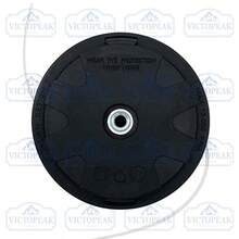 1 buah Kepala Pemangkas Rumput Gaya OM Besar Warna Hitam, Diameter 140mm, Ulir M10*1.25, Kecepatan Tinggi, Tahan Aus, Mudah Diganti, Terbuat dari Plastik Rekayasa dengan Inti Logam, dengan Inti Logam. - Kepala rumput (gaya OM hitam besar) - View 5