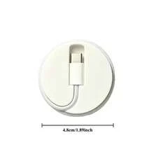 2 Portable Phone Charging Cable Storage Boxes, Anti Entanglement, Suitable For Desktop And Travel, Universal Interface Compatible With Apple, Type-C And Other Data Cables, Perfectly Meeting The Needs Of Obsessive-Compulsive Disorder, Suitable For Charging Cables Within 2 Meters - B - View 2