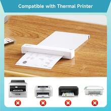 ORICO 200 Sheets - Letter Size Thermal Paper. Compatible With Thermal Printers, US Letter Size: 216mm/8.5 Inch X 279mm/11 Inch, 200 Sheets. Advanced Thermal Paper For Business, Travel, And Office Use. - 200 Sheets Thermal Paper - View 6