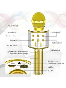 Karaoke Equipment - Gold - View 5