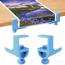 Diamond Painting Table Clamp Holder, Adjustable C-Type Clamp, Fixed Frame Support Tool For Diamond Art Painting, DIY Craft Auxiliary Tool, Suitable For Desktop Handmade Art Creation - A - View 1