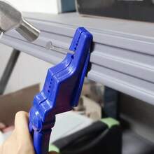 1Pc Foldable 10‑In‑1 Wire Stripper Multi‑Function Electric Cable Cutter Crimping Pliers Hand Tool For Electrical Repair - Blue Color Scheme - View 5